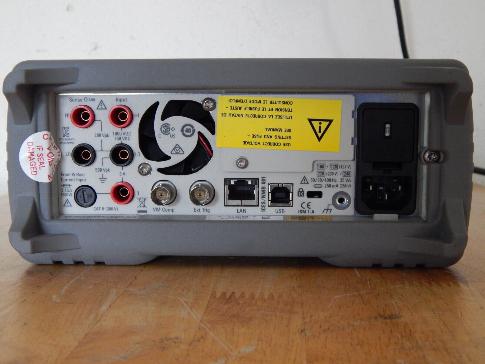 Keysight 34461A, 6½ Digit True volt DMM, NIST Cal Keysight 34461A, 6½ Digit True volt DMM, NIST Cal